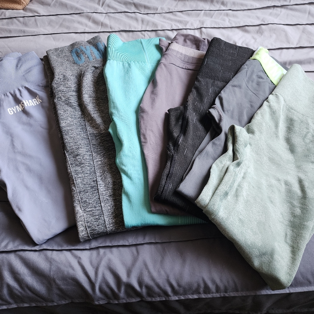 7 gymshark leggings (like new)